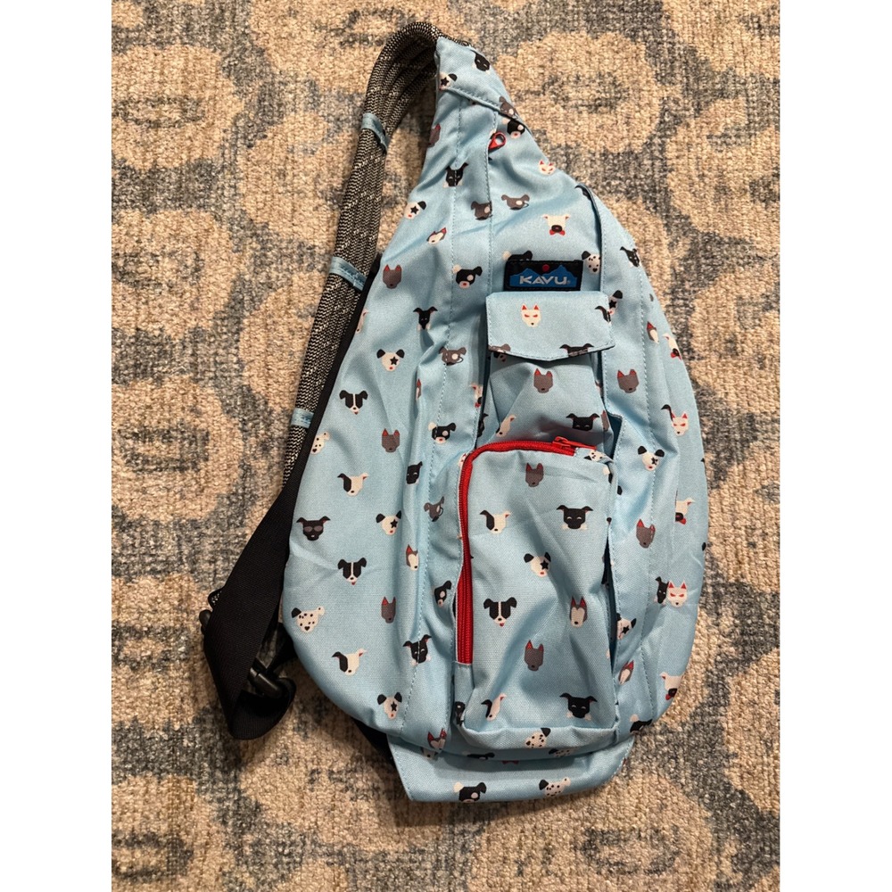 Kavu Sling Rope Bag in Puppitude Excellent Condition
